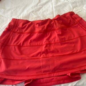 lululemon athletica Red Skirt